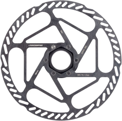 Jagwire Sport SR2 Disc Brake Rotor 220mm Center Lock Lockring 2.0mm 2