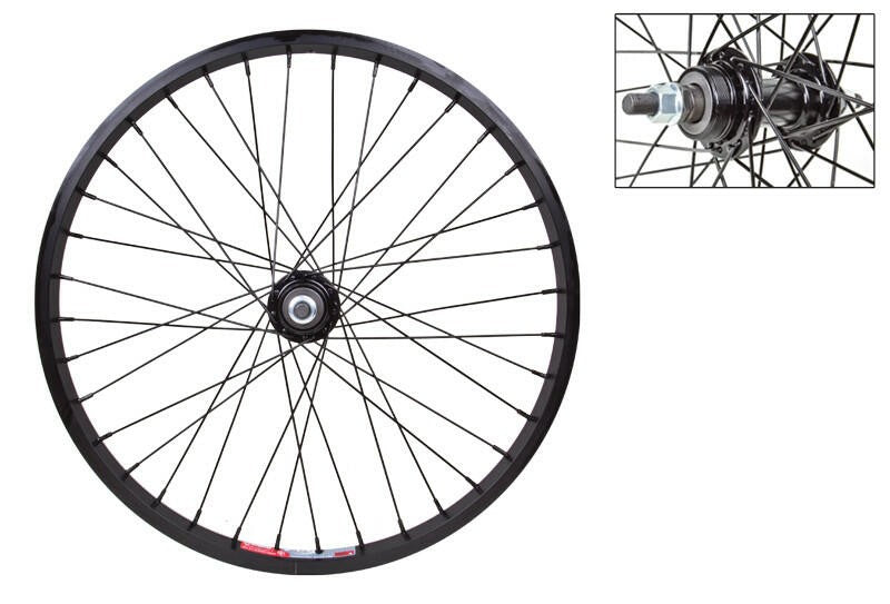 WM Wheel Rear 20x1.75 406x19 Aly Bk 36 Aly Fw 1sp 3/8 Bk 110mm 14gbk 1