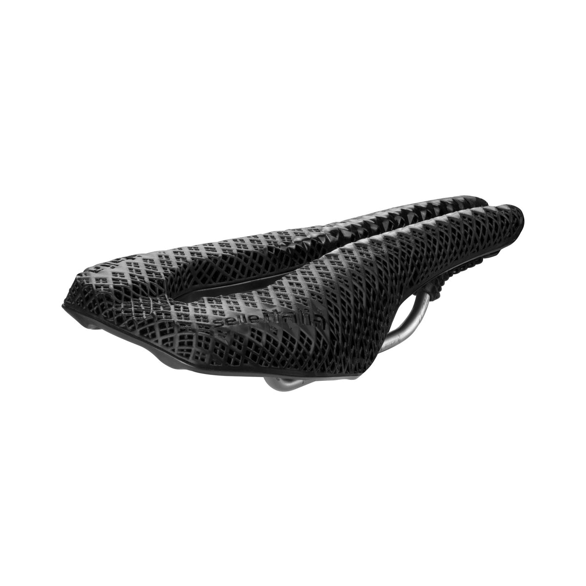 Selle Italia WATT 3D Kit Carbon Superflow Saddle, U3, 3D Printed, Black 2
