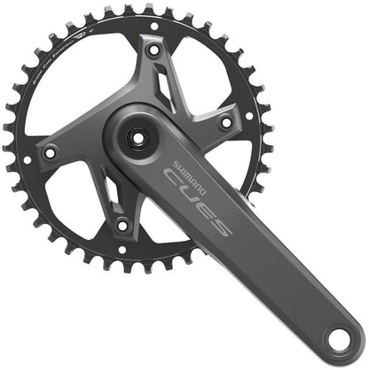 Shimano CUES FC-U6000-1 Crankset - 165/170/175mm, 32t/40t/42t, Asymmetric 6