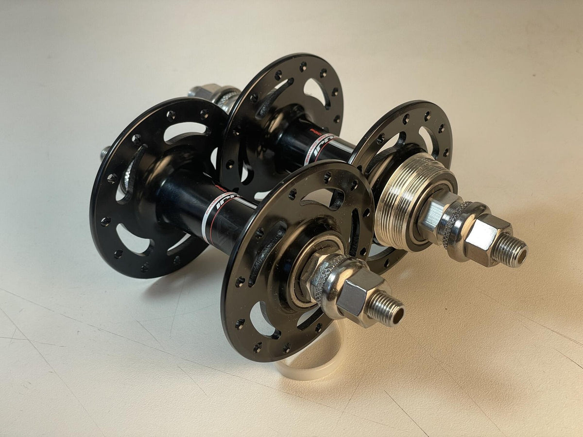 NOS Fuji PGC Track Hub Set Fix / Free 24h / 28h - Black 7