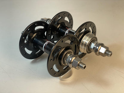 NOS Fuji PGC Track Hub Set Fix / Free 24h / 28h - Black 7