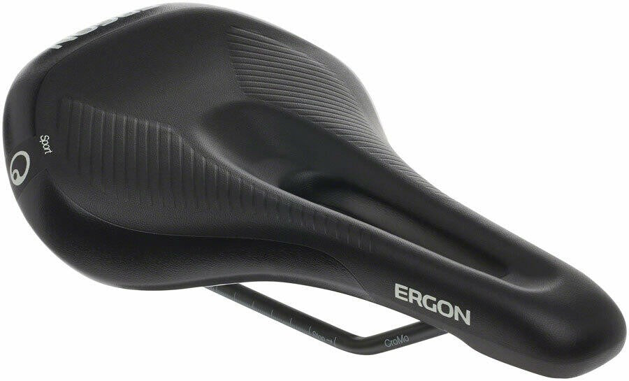 Ergon SM E Mountain Sport Saddle - Chromoly Stealth Women's Small/Medium 1