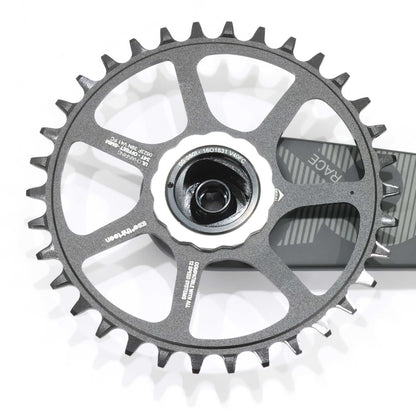 e*thirteen XCX Race Carbon Crankset, 175mm, 34T, Boost, 52mm CL, 30mm Spindle 7