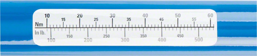 Park Tool TW-6.2 Ratcheting Click-Type Torque Wrench 10-60Nm Blue/Black 5