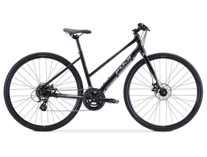 Fuji Bikes Absolute 1.9 ST Step-Thru Hybrid Bicycle 17in Black 1