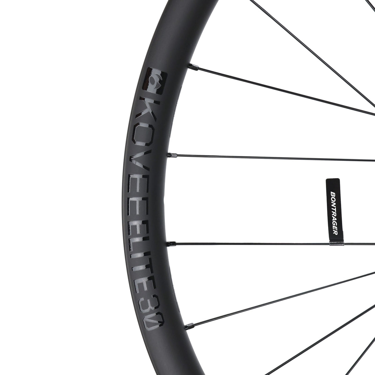 Bontrager Kovee Elite 30 29'' Boost 110 Front Wheel Carbon Black/Black 2