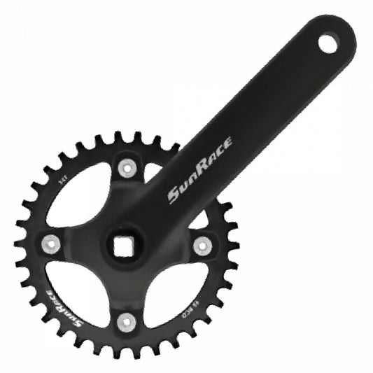 Sunrace FCM80U Crankset 175mm 32T Square Taper 1