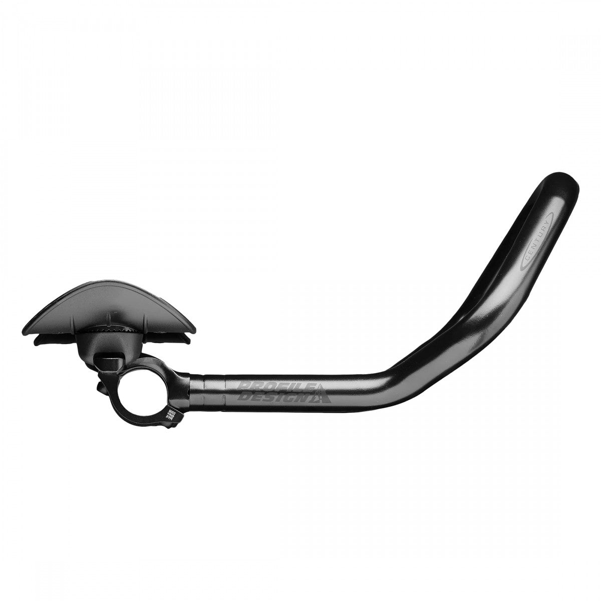 Profile Design Century Black Alloy 31.8mm Clamp Aero Bars with Armrests 1