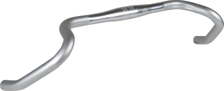 Far Bar Drop Handlebar 31.8mm Clamp 48cm 110mm Drop Silver Aluminum 1
