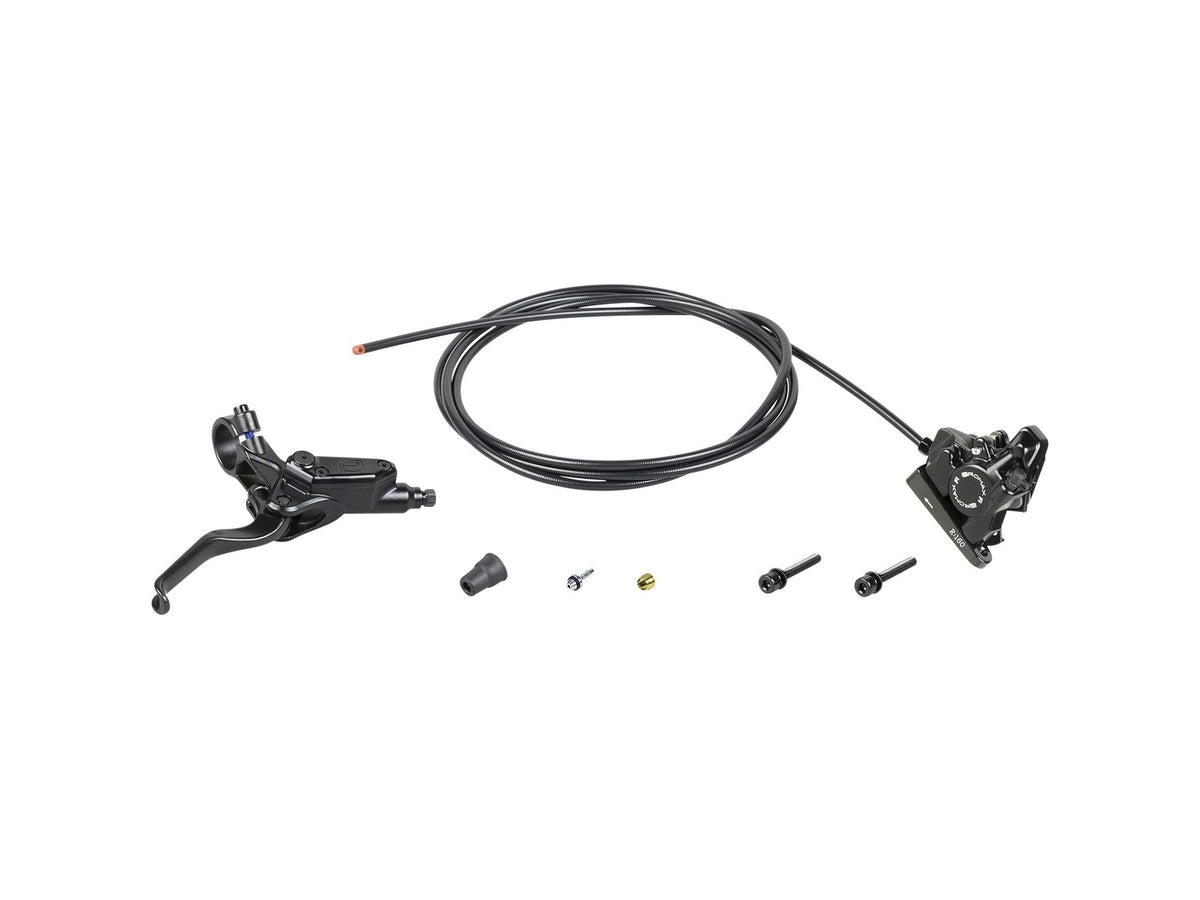 Promax F1 DSK-927 Hydraulic Disc Brake Lever/Caliper Right/Rear Black 1