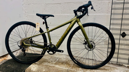 Salsa Confluence Drop Bar Apex 1 Electric Bike 700c Aluminum Avocado Green 49cm 1