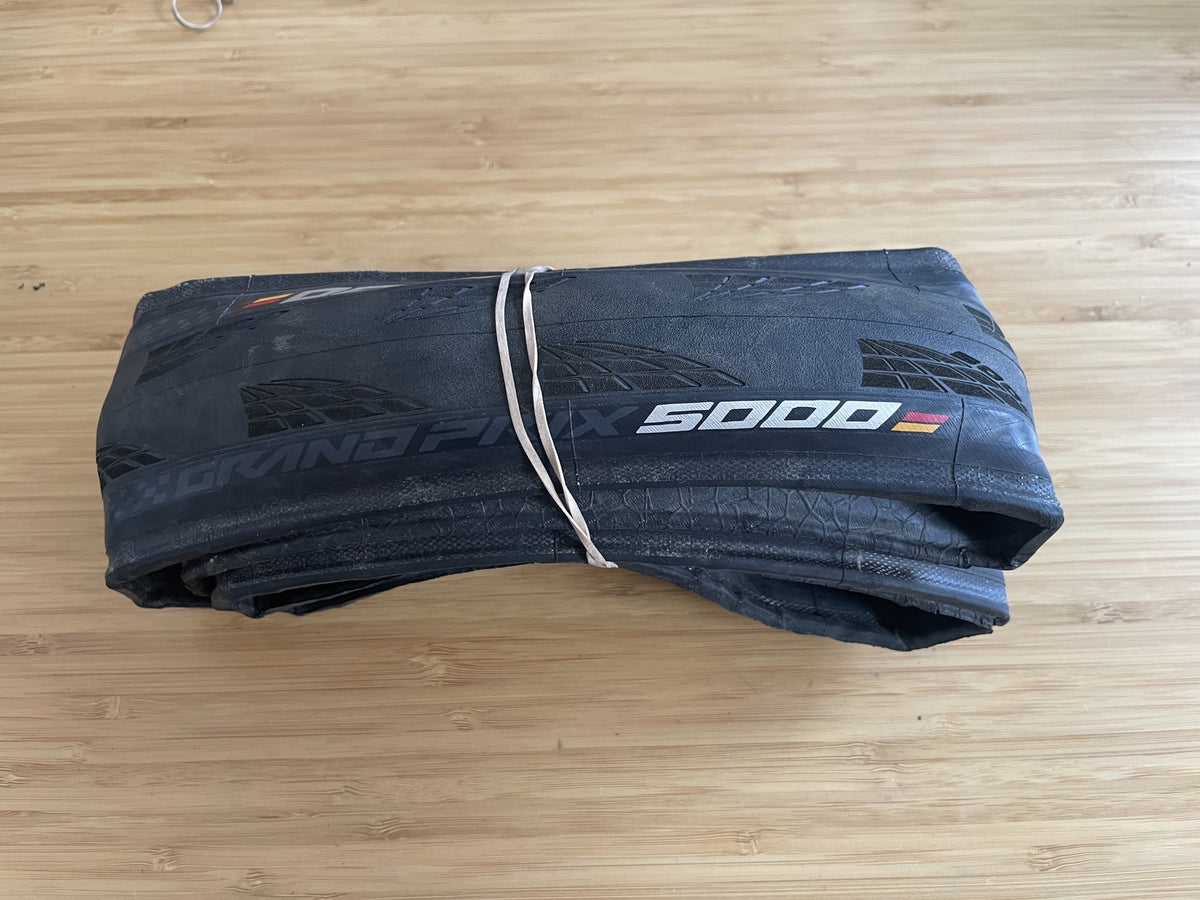 NOS Continental Grand Prix 5000 Folding Tire 650x28B 28-584 Black 1