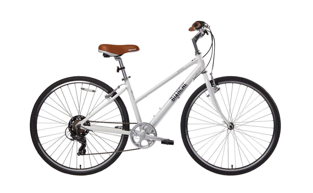 Bianchi SIENA DAMA 50cm White '21 Hybrid Bike 1