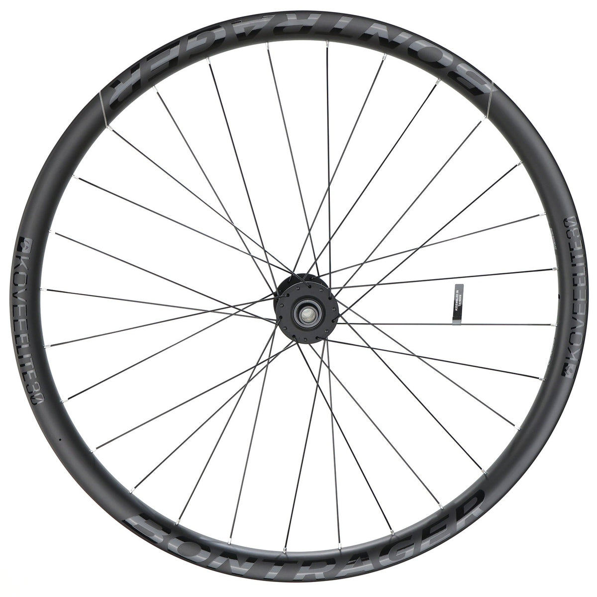Bontrager Kovee Elite 30 29'' Boost 110 Front Wheel Black/Black 3