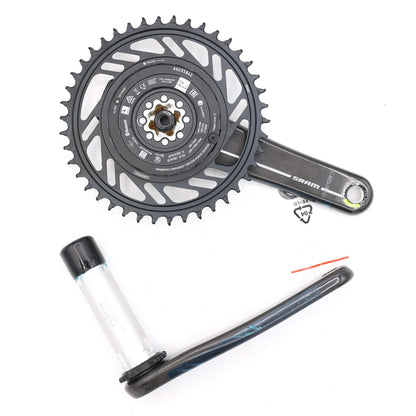 SRAM RED XPLR DUB Wide AXS E1 Quarq Power Meter Crankset 42t 3