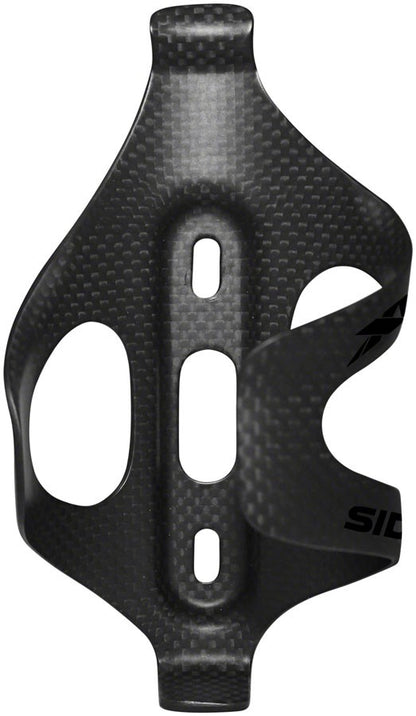 XLAB Sidekick Carbon Water Bottle Cage, Side Loading, Left Entry, Matte Black 1