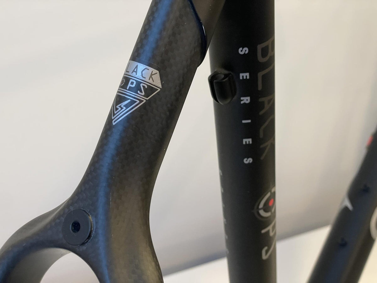 Origin8 Black-Ops Series Foxtrot 700cx Carbon/Alloy Frame & Fork Size 59cm / 23" 10