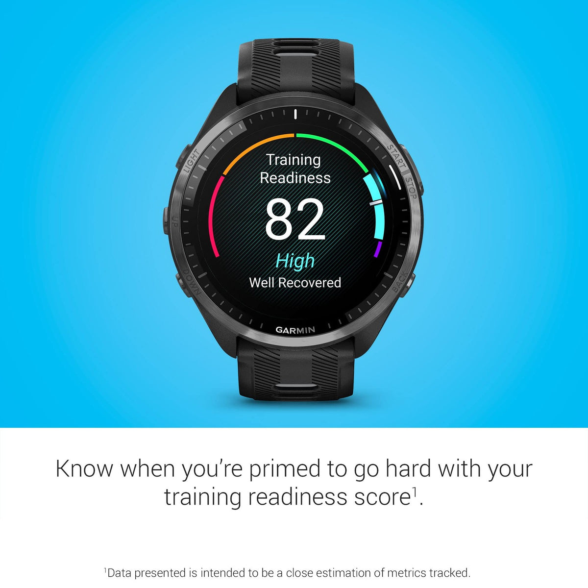 Garmin Forerunner 965 Running Smartwatch AMOLED Black/Powder Gray 010-02809-00 6