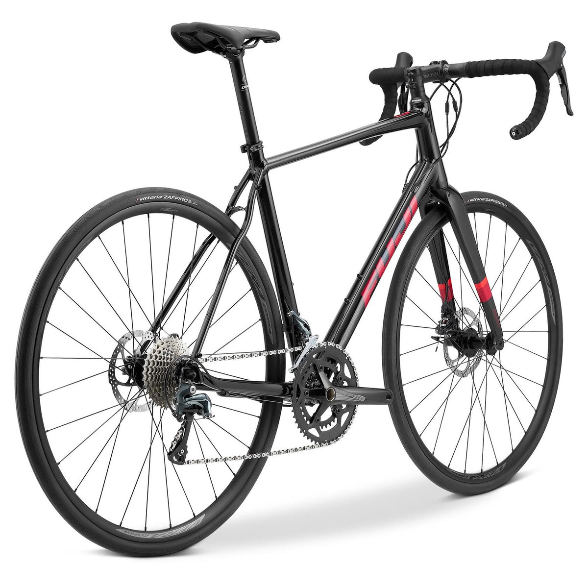 Fuji Sportif 1.3 Disc Brake Endurance Road Bike - Pearl Black/Orange 56cm 2
