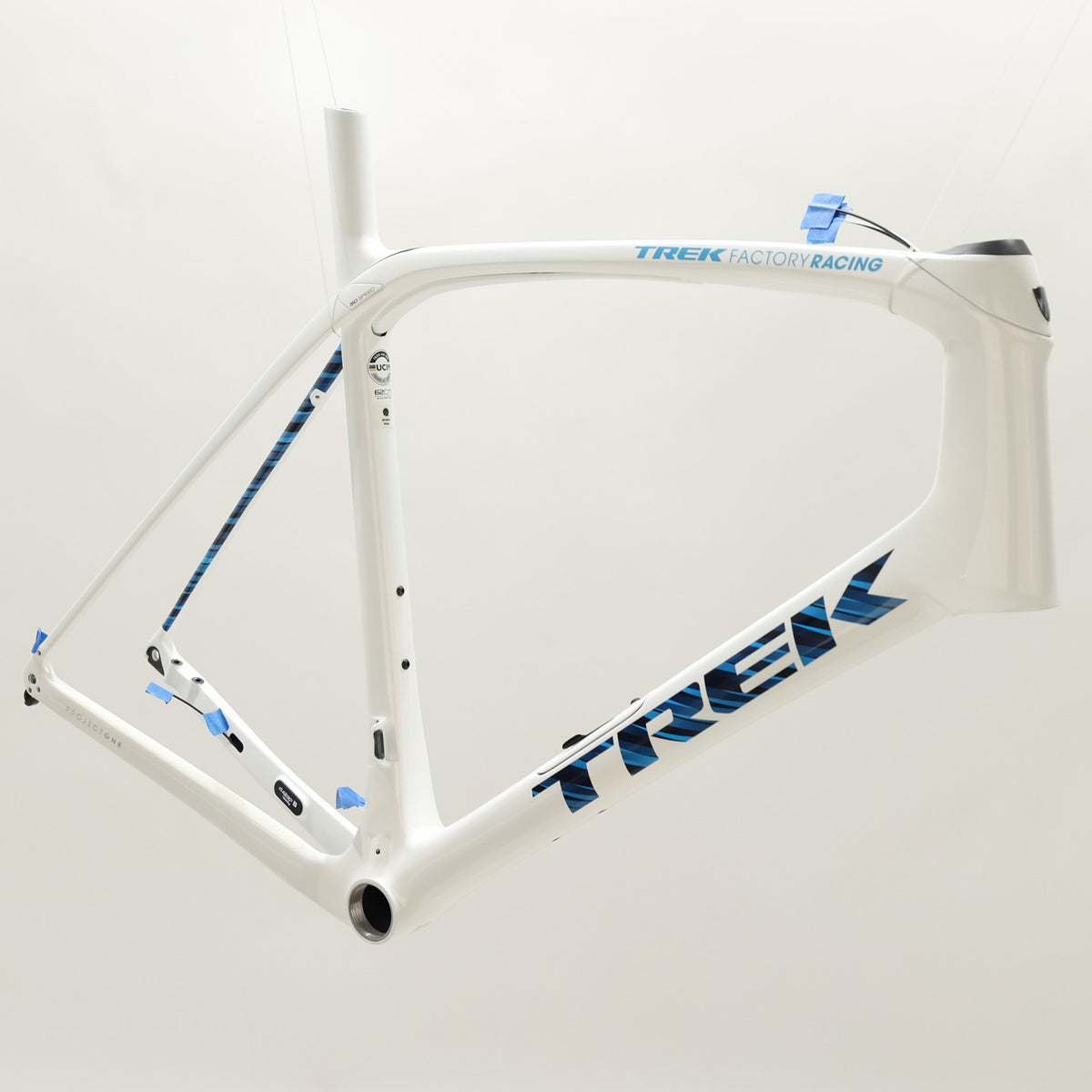 Trek Project 1 Domane SLR Gen 3 Frame 62cm Trek White Blue 2021 2