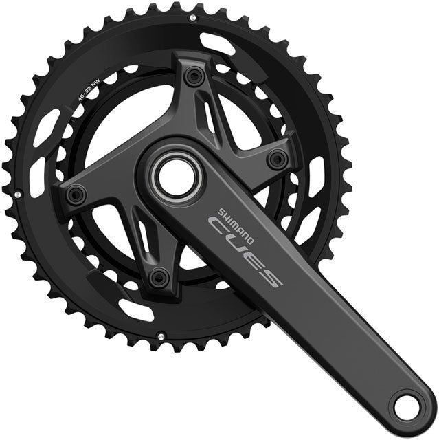 Shimano CUES FC-U6030-2 Crankset - 165/170/172.5/175mm, 46/32t or 50/34t 1