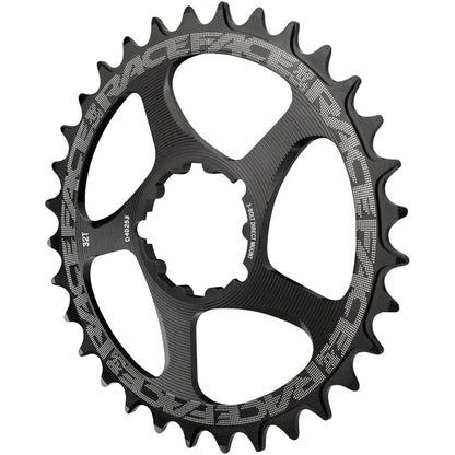 RaceFace Narrow Wide Chainring: Direct Mount 3-Bolt Compatible 30t Black 1