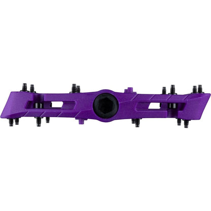 Raceface Chester Large Platform Pedals Cr-Mo Spindle 9/16" Purple Pair 3