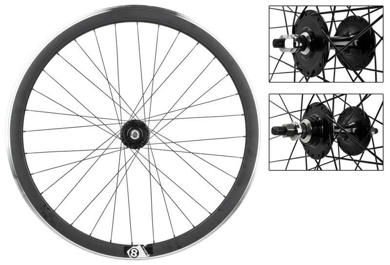 WM Wheels 700 622x15 Or8 42mm Mat-bk Msw 32 Or8 Fx/fw Loose Bk 120mm Dti2.0bk 1