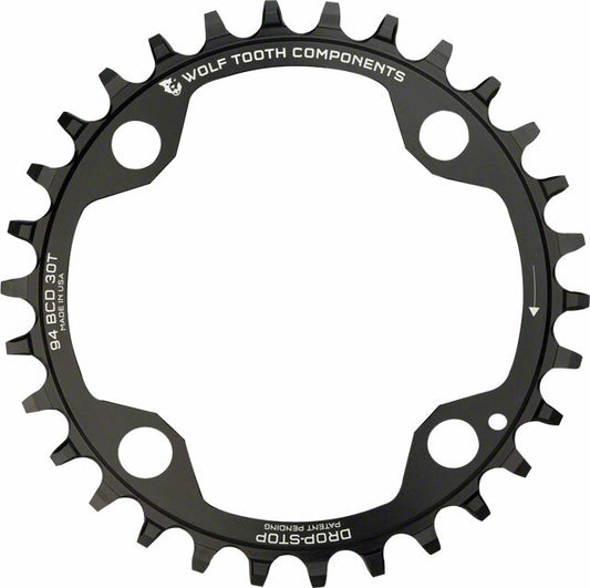 Wolf Tooth Components Drop-Stop Chainring 32T x 94 4-Bolt 1