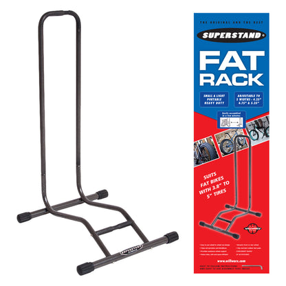 Willworx Fat Rack Super Stand 1 Bike Display Stand fits 3.8" to 5" Fat Tires 1