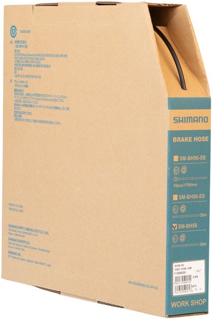 Shimano SM-BH59/SM-BH63 Bulk Hydraulic Disc Brake Hose Roll - 30M, Black 1