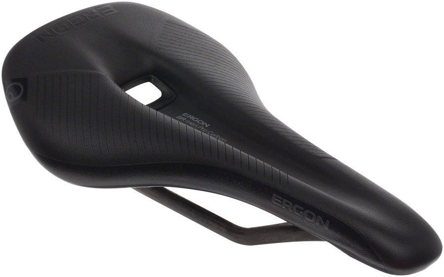 Ergon SR Pro Carbon Saddle - Carbon, Stealth, Men's, Medium/Large 1