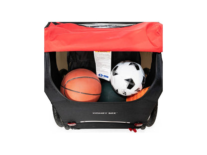 Burley Honey Bee Kids Trailer One size Red/Black 8