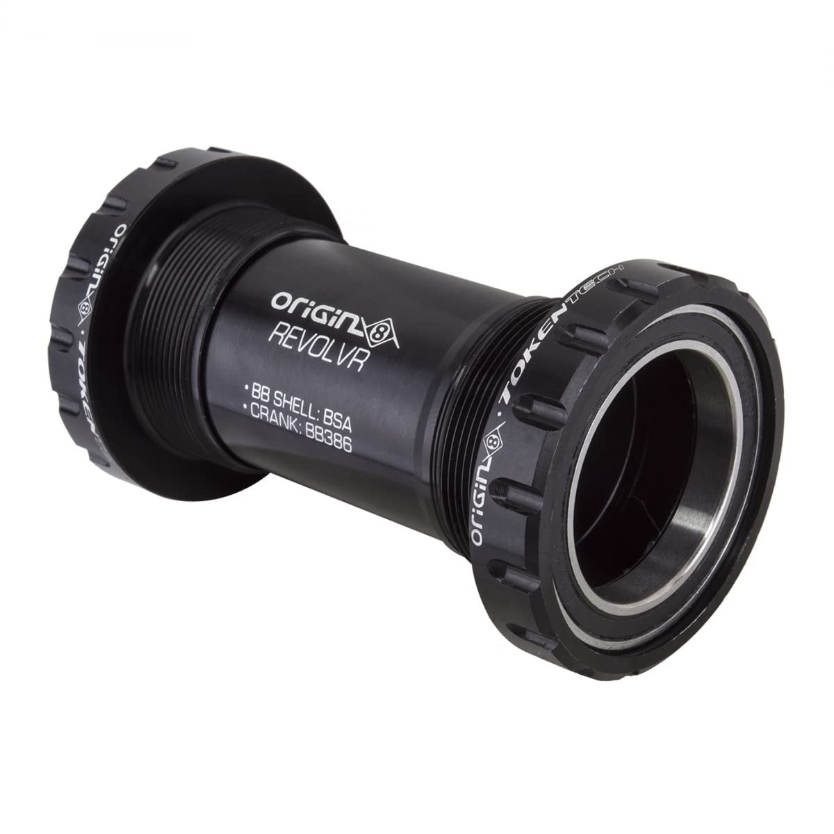 Origin8 Bb Set Revolvr BSA Eng to Bb30 Wide/Bb386 Outboard Sb Bk - BB386BSA 1