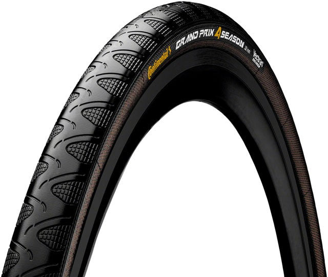 Continental Grand Prix 4-Season Tire - 700 x 25, Clincher, Folding, Black 1