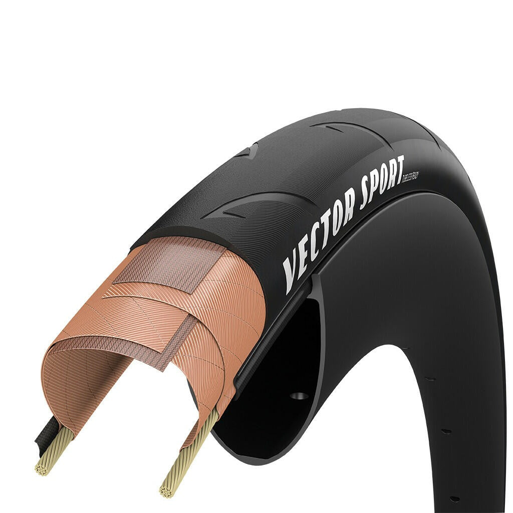 Goodyear Vector Sport Tubeless Ready Tire 700 X 28 - Black Bike Tire 1