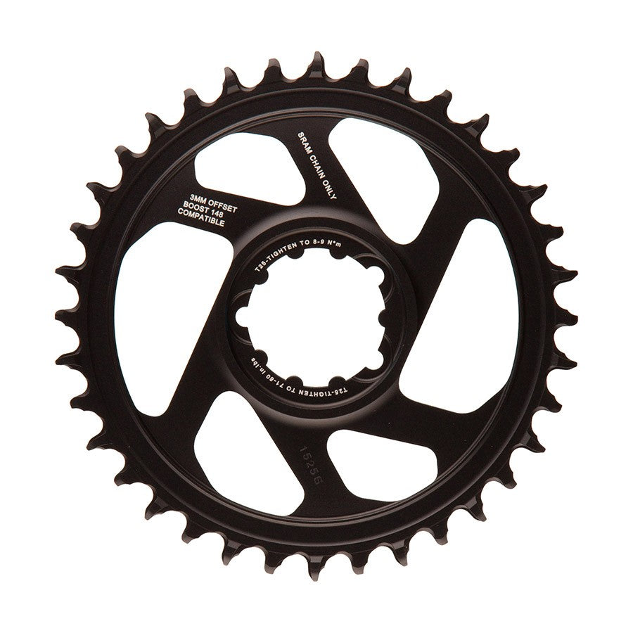 SRAM X-Sync 2 Eagle 36t Direct Mount Chainring 12-Speed Aluminum Black 2