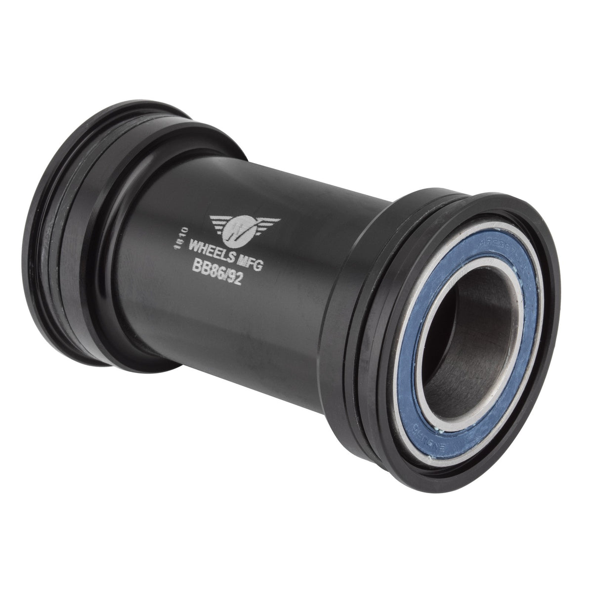 Wheels Manufacturing BB86/92 SRAM Bottom Bracket with ABEC-3 Bearings Black Cups 1