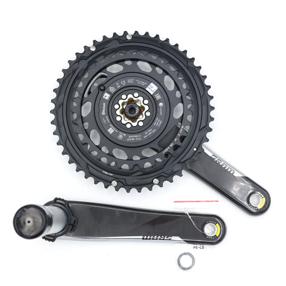 SRAM RED AXS D1 Power Meter Crankset 175mm 46/33T DUB 12-Speed Carbon 4