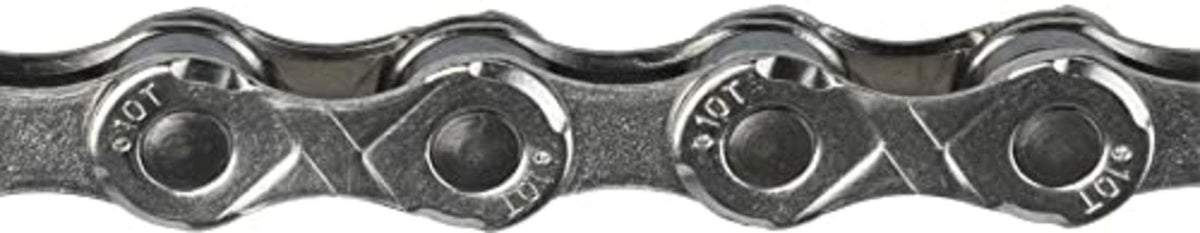 KMC e10 eBike Chain - 10-Speed 186 Links Silver 1