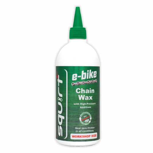 Squirt SQ-101 E-Bike Chain Wax Lubricant High-Pressure for Electric Bikes 500mL 1