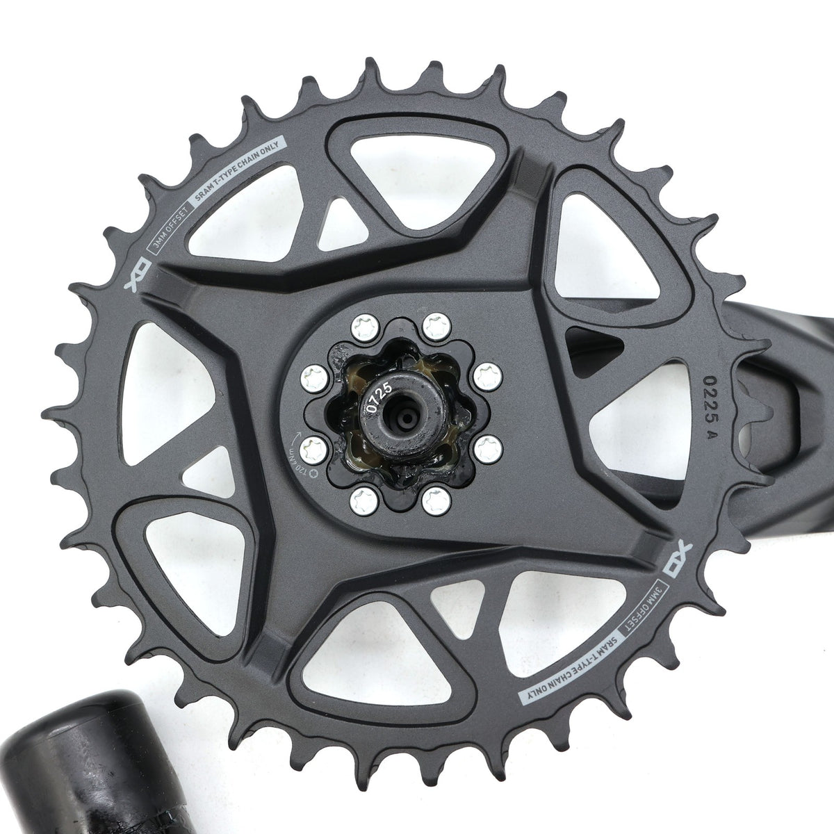 SRAM X0 Eagle T-Type AXS Power Meter Crankset 175mm 34T DUB Wide 55mm 3