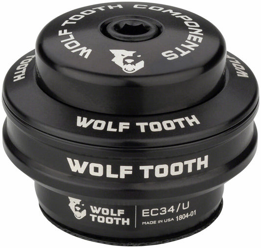Wolf Tooth Components EC34/28.6 Upper Headset 16mm Stack Black 1