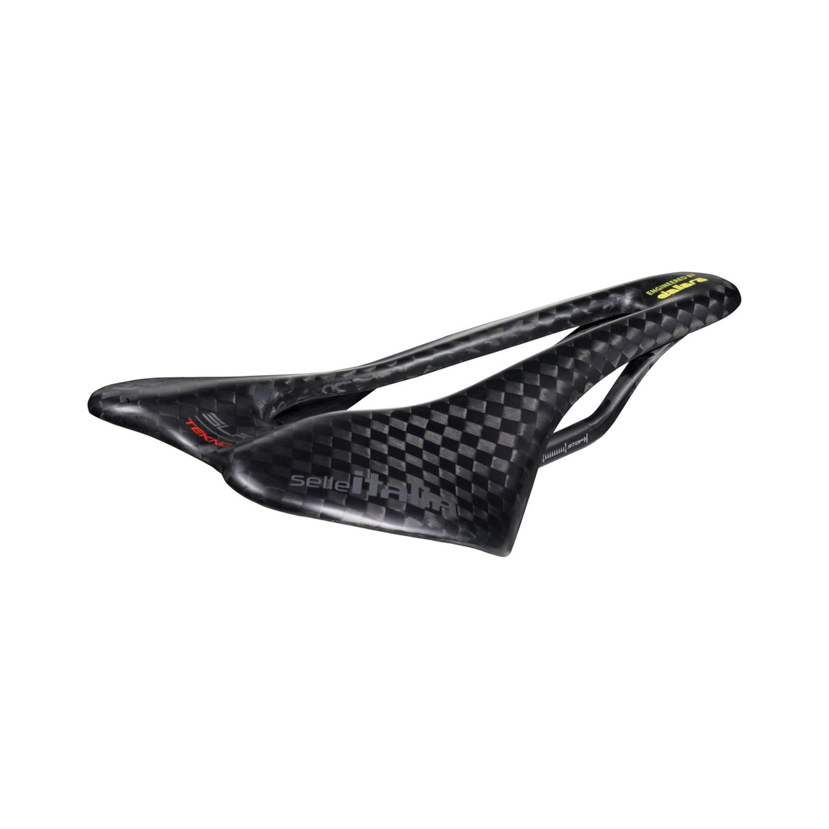 Selle Italia SLR Boost Tekno SuperFlow Saddle, L3 IDmatch, Carbon Rails, Black 1