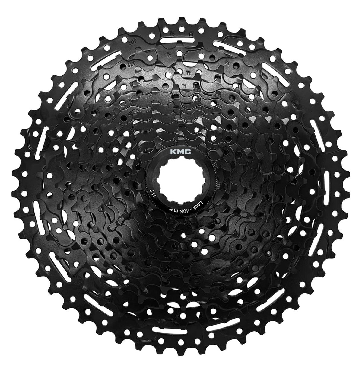 KMC React Series High-Tensile Steel Cassette, 11-Speed, 50T GMX11-5, 1-Pack 1