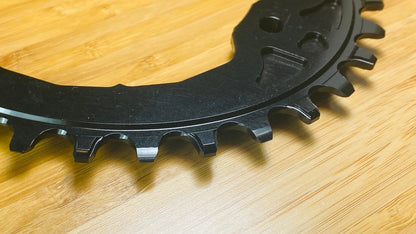 absoluteBLACK OVAL 96bcd XTR N/W Chainring XTR9000/M9020 34t - Black 4