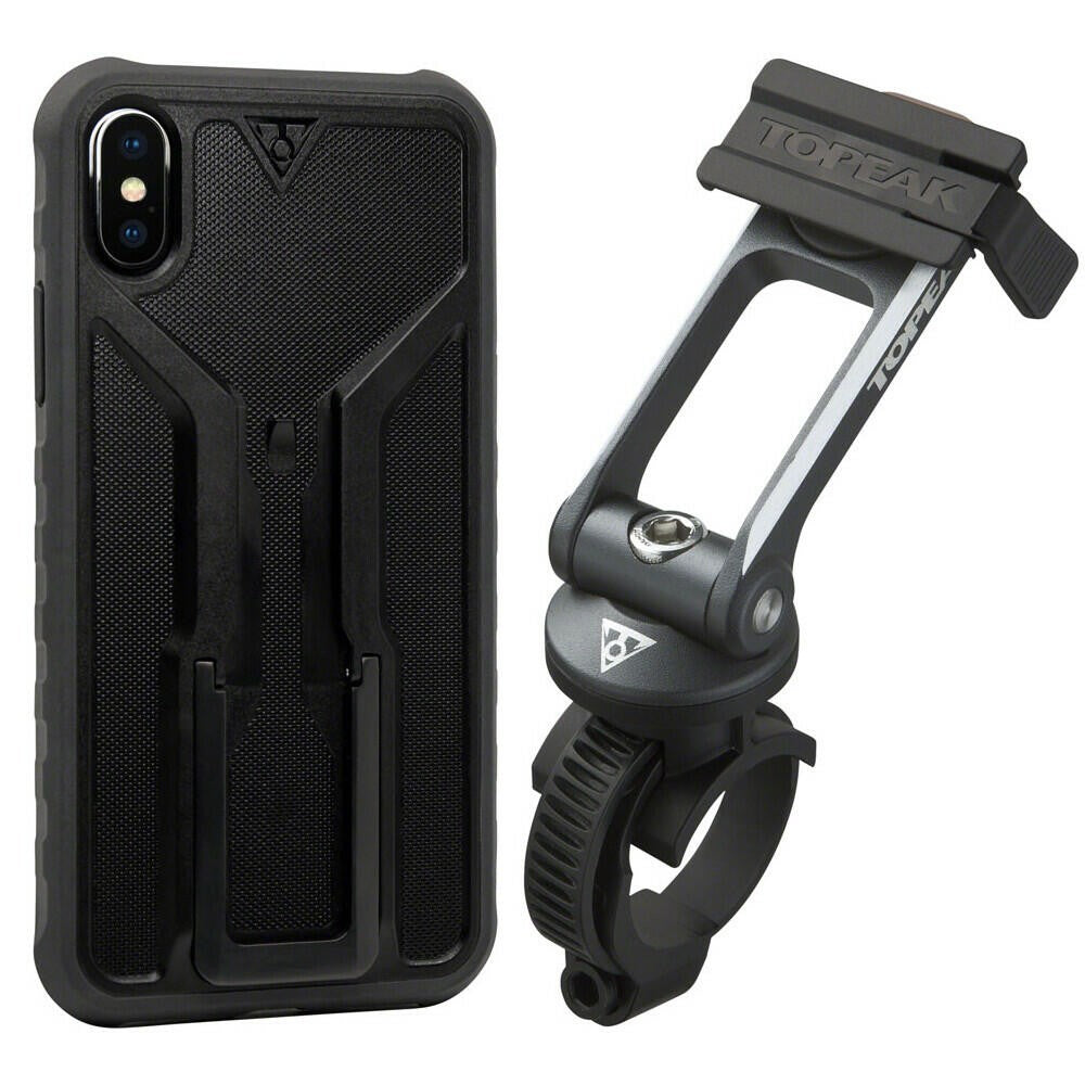 Topeak RideCase & Handlebar Mount for iPhone X Black/Gray 1