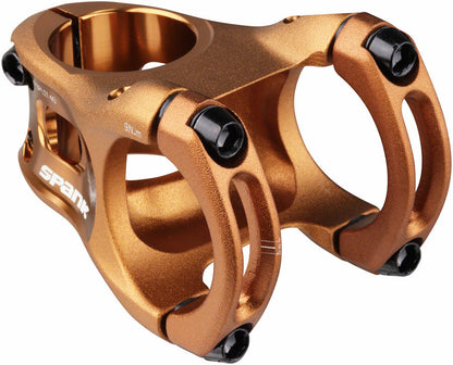 Spank SPLIT 35 Stem - 40mm Length, 35mm Clamp, 0 Degree, 1-1/8", Bronze 1