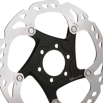 Shimano Deore XT SM-RT86-M2 Disc Brake Rotor - 180mm, 6-Bolt, Silver/Black 2